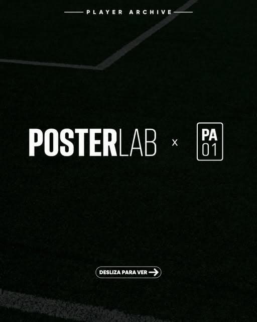 Publicação PosterLab x Seleção Nacional no Instagram